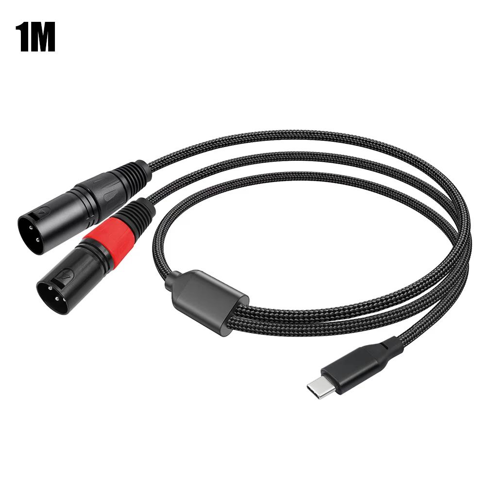 USB-C- XLR 3 ̺   C- XLR Male Aux  ̺ DAC Ĩ  USB C- XLR  ̺